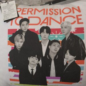 BTS Permission to Dance Pillow